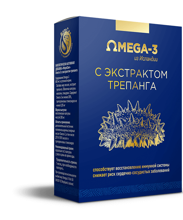 OMEGA-3 с Экстрактом Трепанга