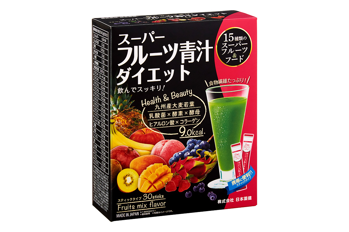 Японский витаминный напиток "Аодзиру" 15 фруктов и коллаген